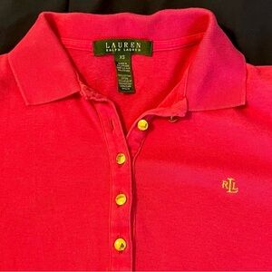 Lauren Ralph Lauren polo shirt PINK size XS. Excellent condition